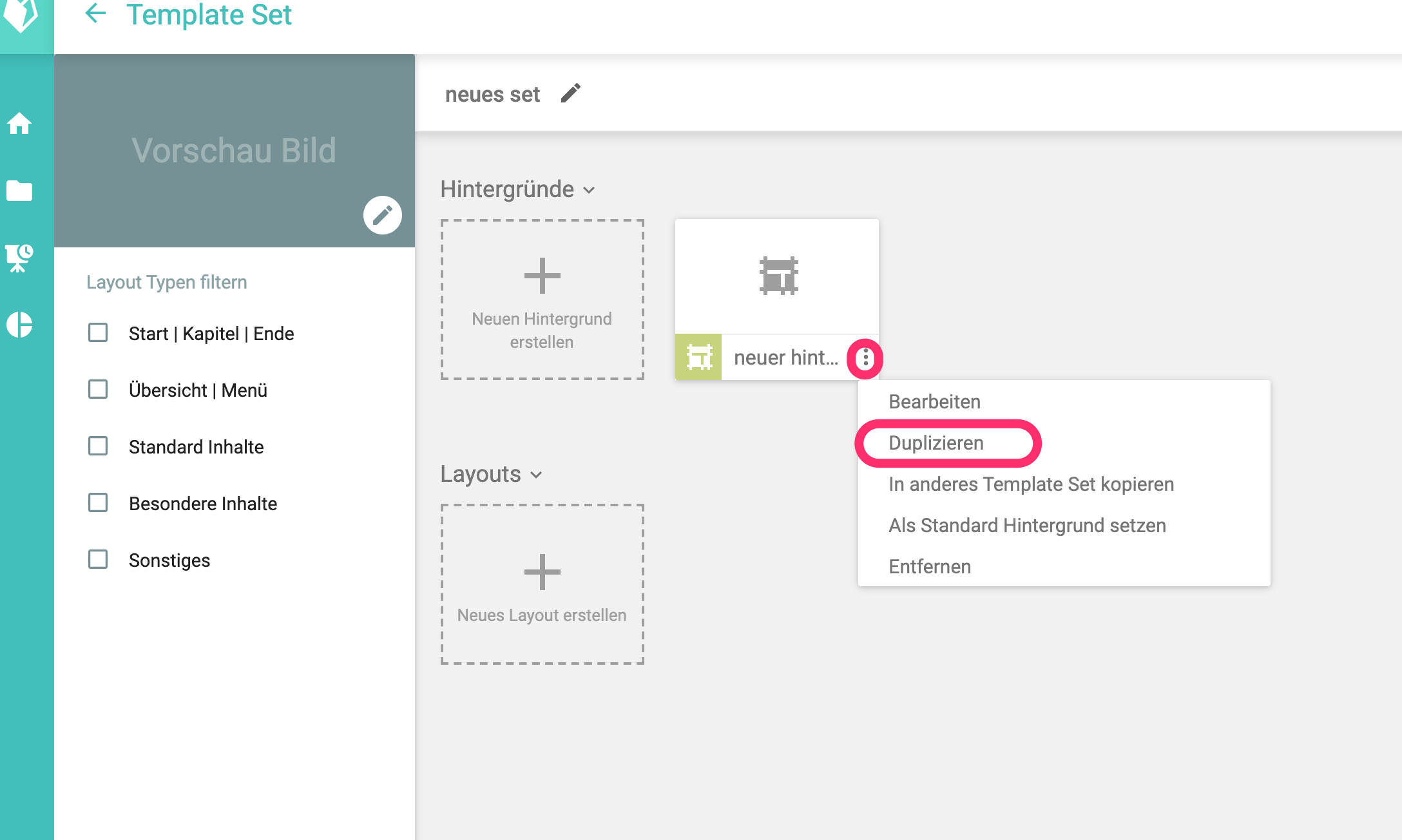 Was Ist Ein Template Set Presono s Wissensdatenbank